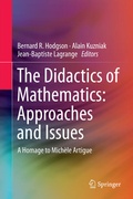 Cover: The Didactics of Mathematics: Approaches and Issues - Springer
