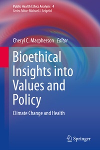 Enlarge image Cover: Bioethical Insights into Values and Policy - Springer