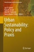Cover: Urban Sustainability: Policy and Praxis - Springer