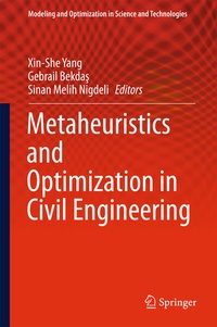 Enlarge image Cover: Metaheuristics and Optimization in Civil Engineering - Springer