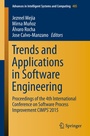 Cover: Trends and Applications in Software Engineering - Springer