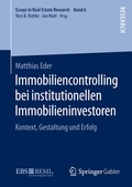 Cover: Immobiliencontrolling bei institutionellen Immobilieninvestoren - Springer Gabler