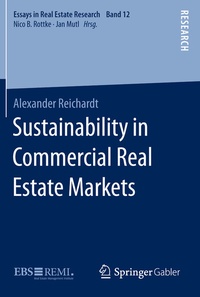 Abbildung von: Sustainability in Commercial Real Estate Markets - Springer Gabler