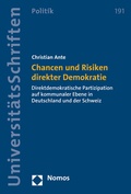 Abbildung von: Chancen und Risiken direkter Demokratie - Nomos