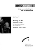 Cover: Eine Frage des Stils? - Leibniz-Institut f&uuml;r Raumbezogene Sozialforschung (IRS)