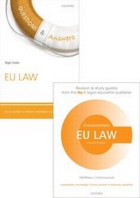 Enlarge image Cover: EU Law Revision Pack 2015 - Oxford University Press