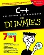 Cover: C++ All-in-One Desk Reference For Dummies - Hungry Minds Inc,U.S.