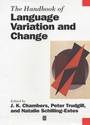 Cover: The Handbook of Language Variation and Change - Blackwell Publishers
