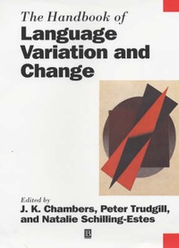 Enlarge image Cover: The Handbook of Language Variation and Change - Blackwell Publishers