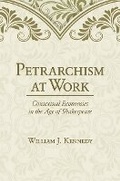 Cover: Petrarchism at Work - Cornell University Press
