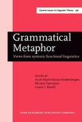 Cover: Grammatical Metaphor - John Benjamins Publishing Co