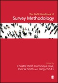 Cover: The SAGE Handbook of Survey Methodology - SAGE Publications Ltd