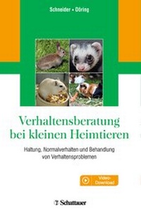 Abbildung von: Verhaltensberatung bei kleinen Heimtieren - Schattauer