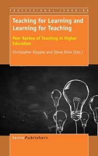 Enlarge image Cover: Teaching for Learning and Learning for Teaching - Brill