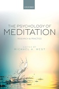 Cover: The Psychology of Meditation - Oxford University Press