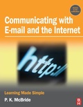 Cover: Communicating with Email and the Internet - Butterworth-Heinemann