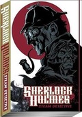 Cover: Sherlock Holmes, Steam Detective - Antarctic Press