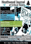 Cover: Heathwood Journal of Critical Theory (Vol. 1, Issue 1) - Heathwood Press