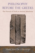 Cover: Philosophy before the Greeks - Princeton University Press