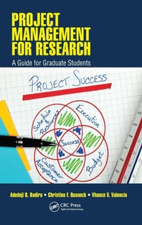 Enlarge image Cover: Project Management for Research - CRC Press