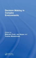 Cover: Decision Making in Complex Environments - Ashgate Publishing Limited