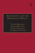 Cover: Governance and the Democratic Deficit - Routledge