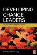 Cover: Developing Change Leaders - Butterworth-Heinemann