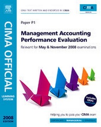 Enlarge image Cover: CIMA Learning System Management Accounting Performance Evaluation - CIMA Publishing