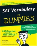 Cover: SAT Vocabulary For Dummies - Hungry Minds Inc,U.S.