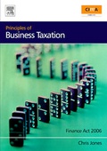 Cover: Principles of Business Taxation - CIMA Publishing