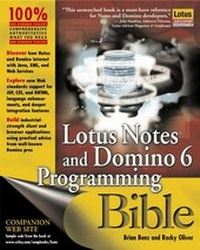 Enlarge image Cover: Lotus Notes and Domino 6 Programming Bible - Hungry Minds Inc,U.S.