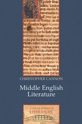 Cover: Middle English Literature - Polity Press
