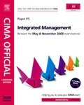 Cover: Integrated Management - CIMA Publishing