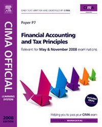 Enlarge image Cover: Financial Accounting and Tax Principles - CIMA Publishing