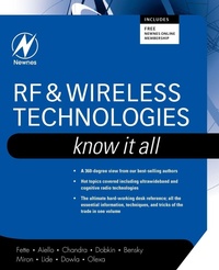 Enlarge image Cover: RF and Wireless Technologies: Know It All - Newnes