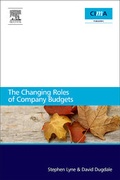 Cover: The Changing Roles of Company Budgets - CIMA Publishing