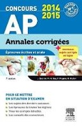 Cover: Concours AP Annales Corrigees 2014-2015 - Elsevier
