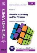 Cover: Financial Accounting and Tax Principles: Paper P7 - CIMA Publishing