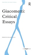 Cover: Giacometti: Critical Essays - Routledge