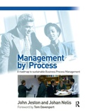 Cover: Management by Process - Butterworth-Heinemann