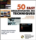 Cover: 50 Fast Dreamweaver MX Techniques - Hungry Minds Inc,U.S.