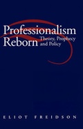 Cover: Professionalism Reborn - Polity Press