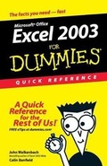 Bild: Excel 2003 For Dummies Quick Reference - Wiley