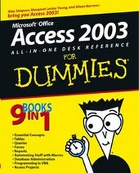 Abbildung von: Access 2003 All-in-One Desk Reference For Dummies - Hungry Minds Inc,U.S.
