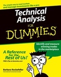 Cover: Technical Analysis For Dummies - Hungry Minds Inc,U.S.