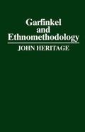 Cover: Garfinkel and Ethnomethodology - Polity Press