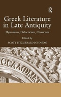 Cover: Greek Literature in Late Antiquity - Routledge