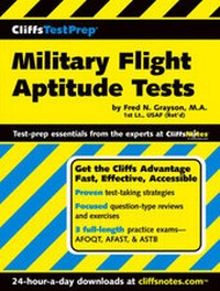 Enlarge image Cover: CliffsTestPrep Military Flight Aptitude Tests - Cliffs Notes Inc.,U.S.