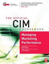Enlarge image Cover: Managing Marketing Performance 2008/09 - Butterworth-Heinemann