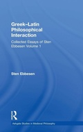 Cover: Greek-Latin Philosophical Interaction - Routledge